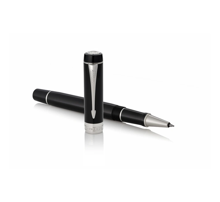 Parker Duofold Classic Black Ct Rollerball Pen