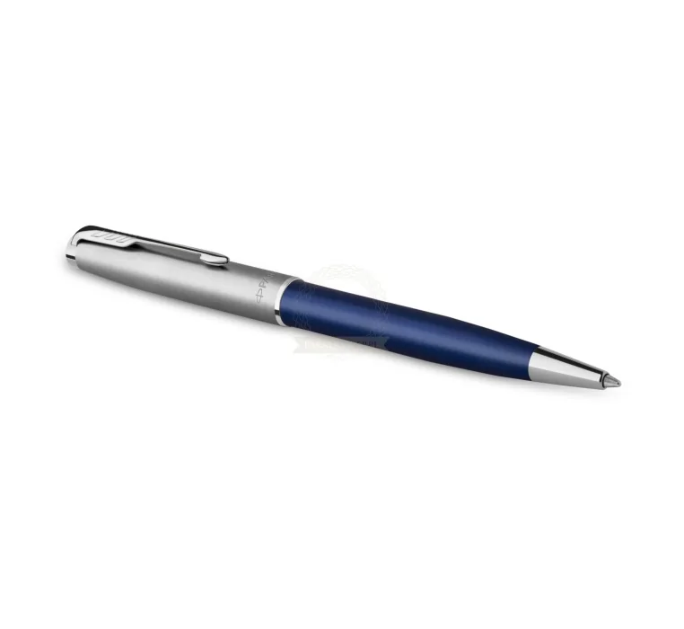 Parker Sonnet Sand Blasted Metal Blue Ct Ballpoint Pen