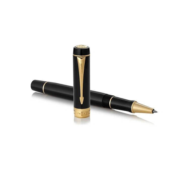 Parker Duofold Classic Black GT Rollerball Pen in classic box pure 