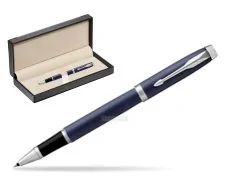 Penna Parker IM Achromatic: blu, medio • KartoClick