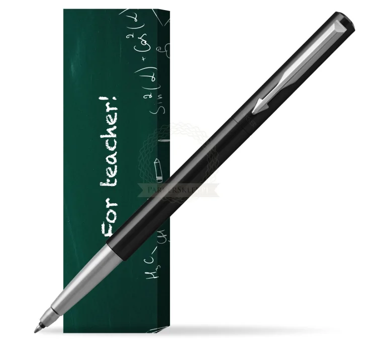 Parker Vector Standard Black Rollerball Pen In Cover School In Cover ...