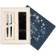 Christmas gift box navy blue