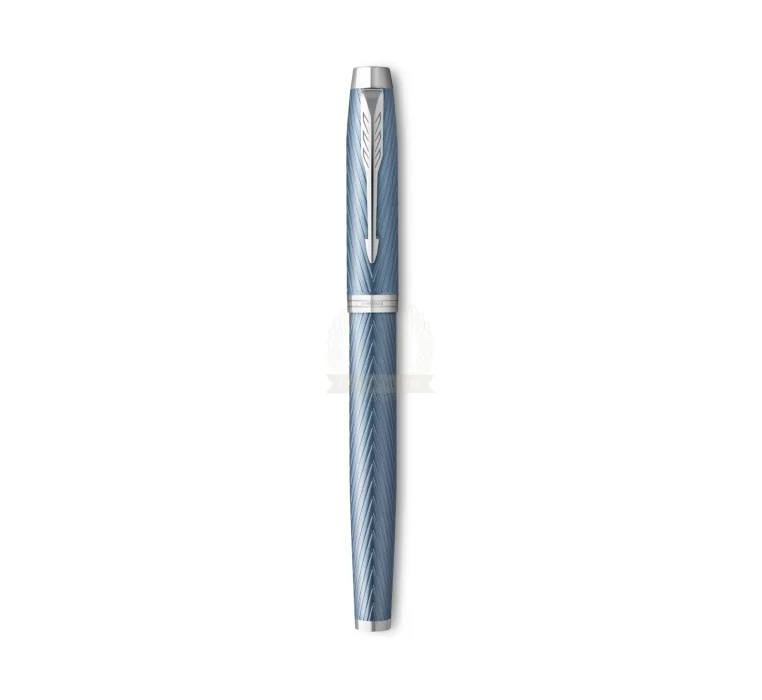 Penna Stilografica Parker IM Light Blue Grey Trim