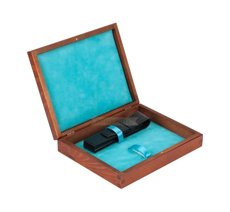Parker IM LAST FRONTIER PORTAL CT Fountain Pen single wooden box Mahogany  Single Turquoise single wooden box Mahogany Single Turquoise 2152996_M1T