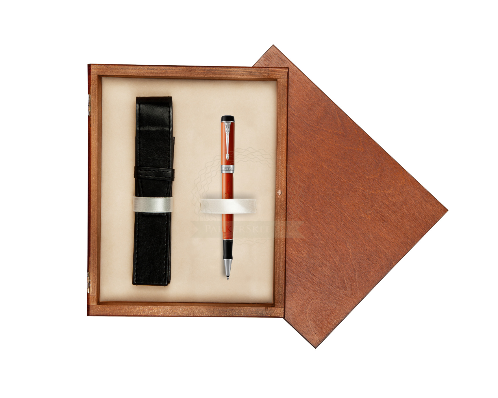 Parker Duofold Classic Big Red Vintage CT Rollerball Pen Single Wooden ...