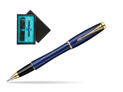 Parker Urban Premium Purple GT Fountain Pen  single wooden box  Black Single Turquoise