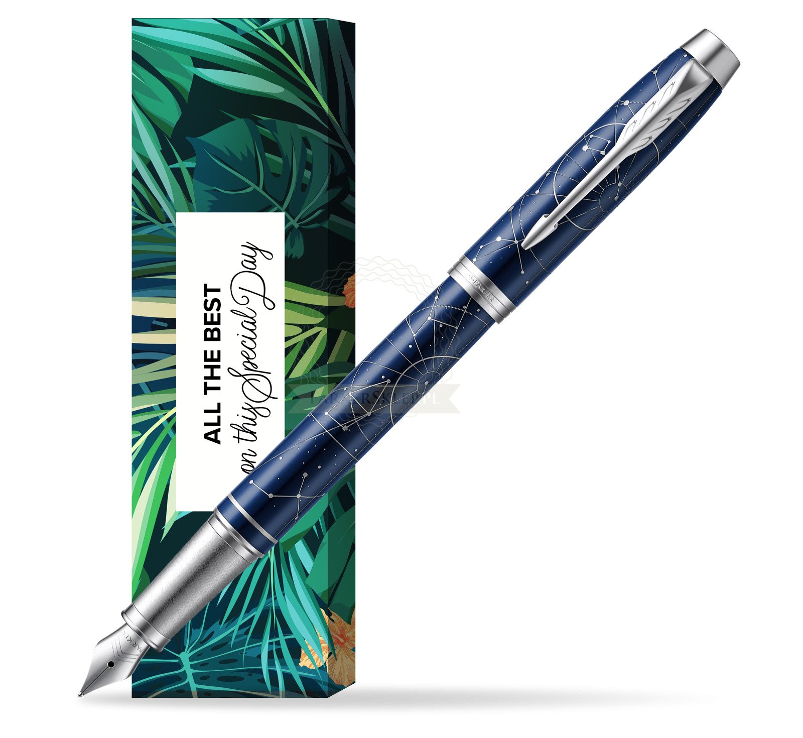 Distributie niet inrichting Parker Im Midnight Astral Special Edition Fountain Pen in cover Special day  in cover Special day 2074147_O101E