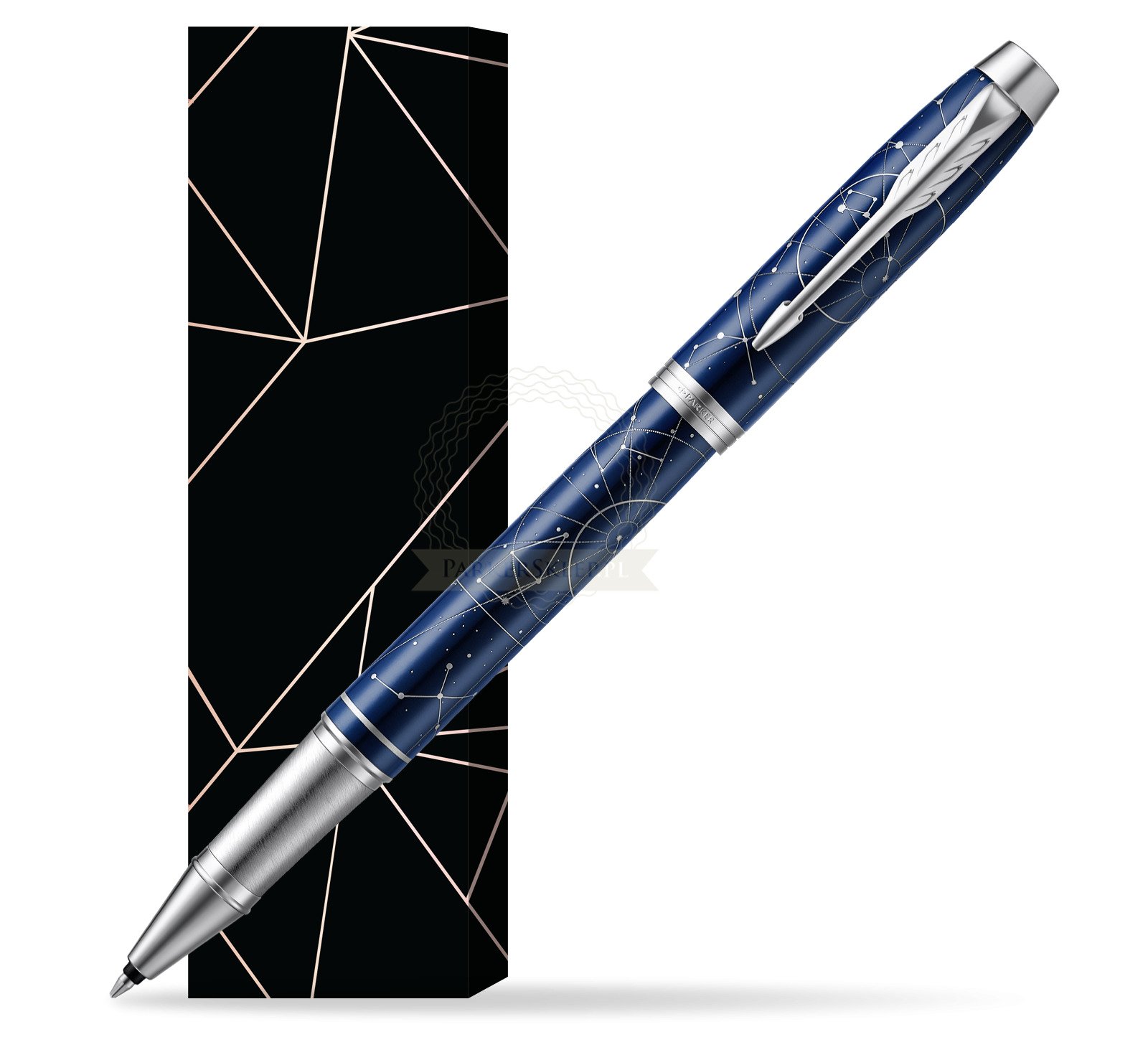 Doorzichtig draad Ingenieurs Parker IM Midnight Astral Special Edition Rollerball Pen in cover Lucky in  cover Lucky 2074161_O102