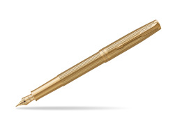 Parker Sonnet Ciselé GT Fountain Pen with 18K Gold Nib