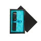 Single Wooden Box Black Turquoise